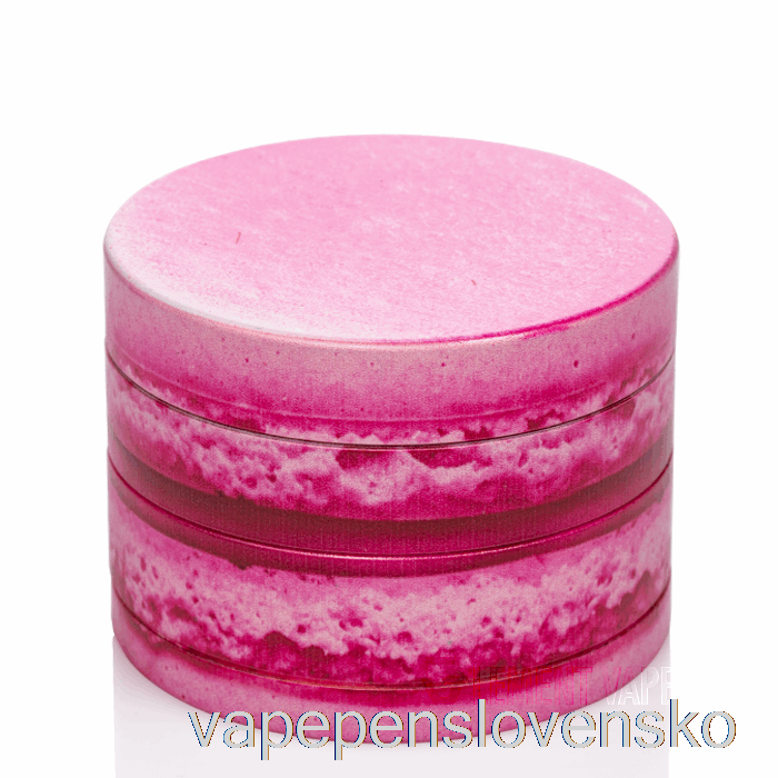 V Syndicate 2,5-palcový 4-dielny Mlynček Na Ostré Kúsky Din-in Mlynček Malina Macaron Vape Cigareta
